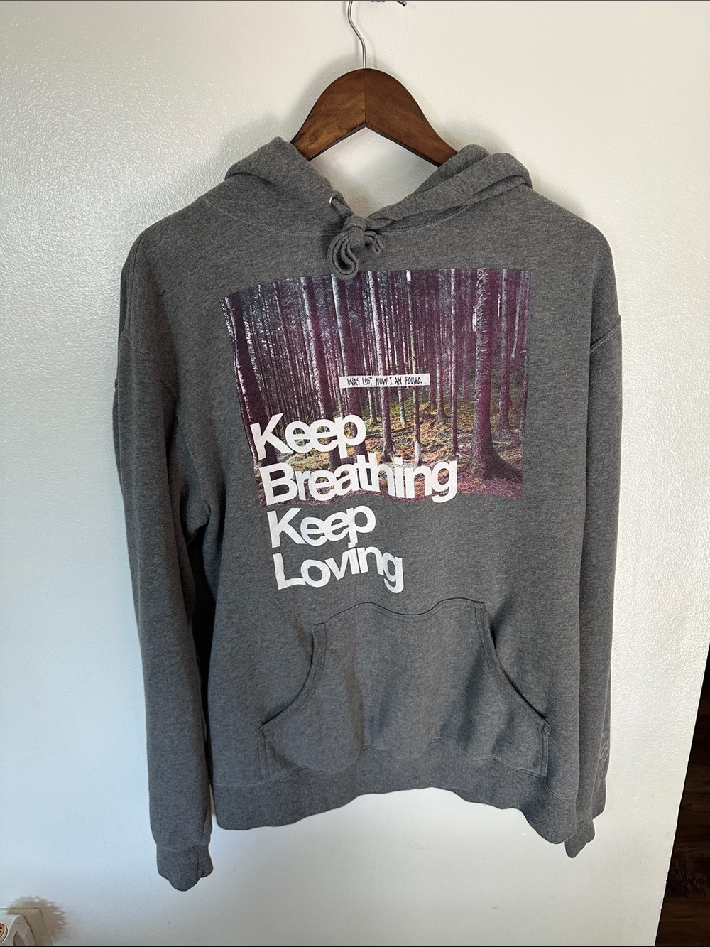 Glamour Kills Grey Forest Graphic Hoodie